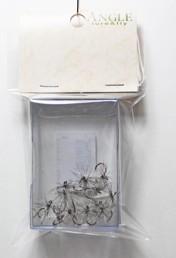 AXISCO Tenkara Regular Pack of Fly, 12, Snow, #10