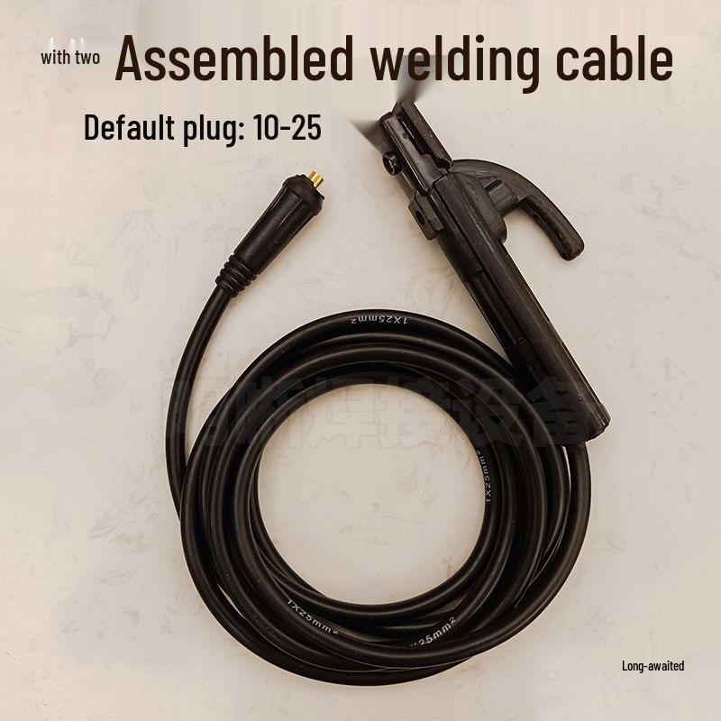 Arc Welding Machine Cable Set: Includes Welding, Grounding Cables in 16/25/35/50 mm² Sizes.