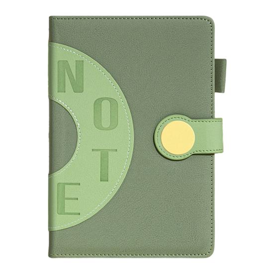 2026 Schedule Planner Notepad A5 Magnetic Closure Planner Color-Blocked Productivity Notebook with 12-Month Organizer