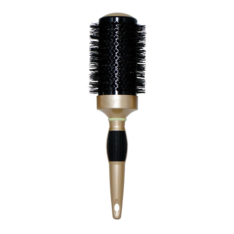 Hair Styling Hair Brush Nylon Comb Thermal Aluminum Tube Round Barrel Hair Comb Professional Salon Hair Brush Hair Rollers Tools