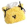 Fashionable Plush Tissue Storage Case Convenient Tissue Storage Box Household for Adults and Homemakers Daily Use