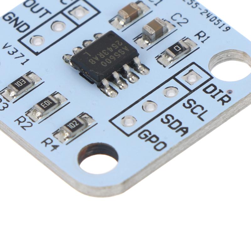 As5600 Magnetic Encoder 12Bit High Precision Angle Measurement Sensor Module Magnetic Induction
