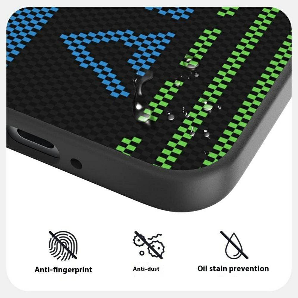 ABEEL Pro OnePlus 13T 5G Magnetický kryt Mikro-reliéf 6D Tištěný PC TPU Hliníková slitina Kožený kryt na telefon