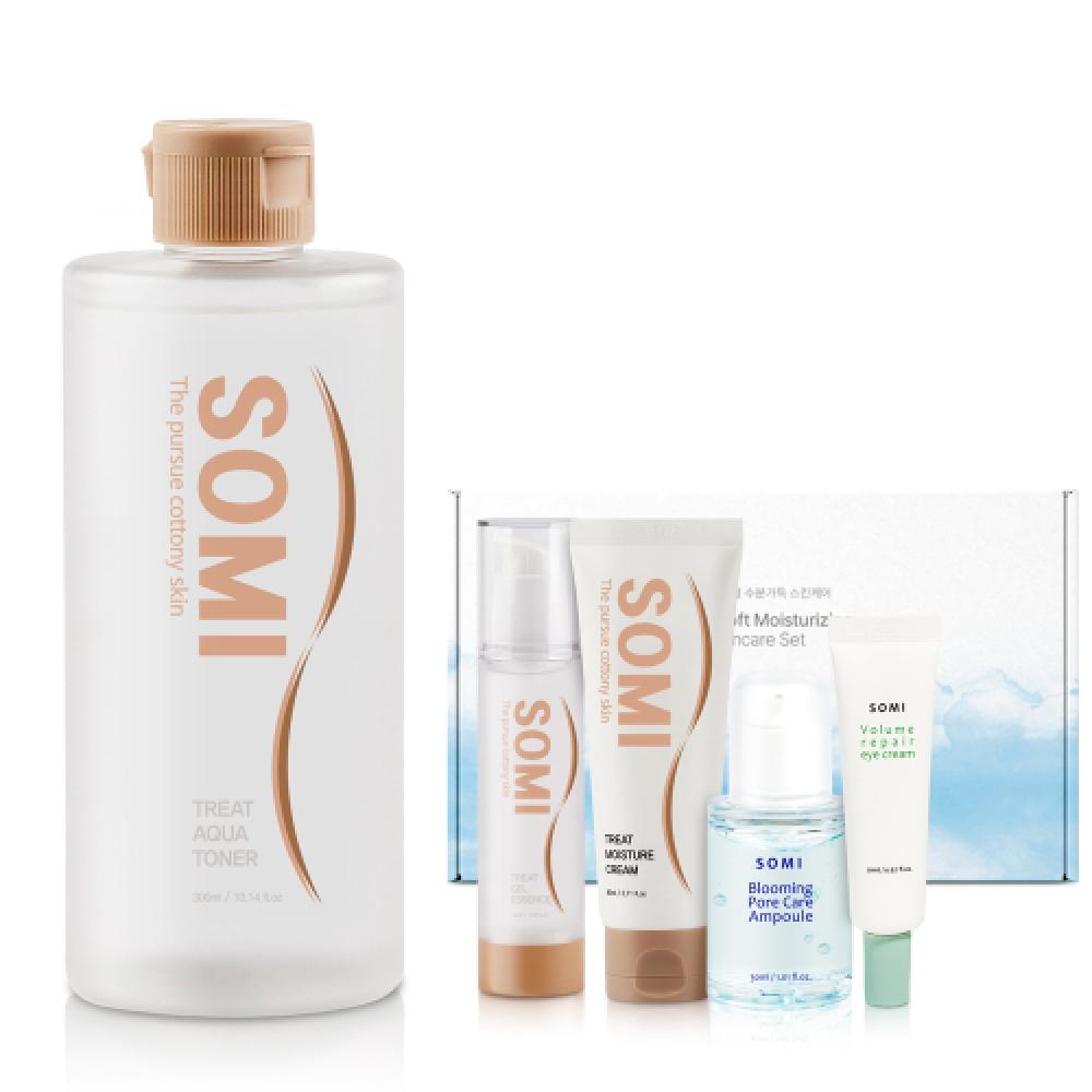 Somi Cotton 5 Pack Basic Gift Set Contains 5 Types Of Moisture NONE