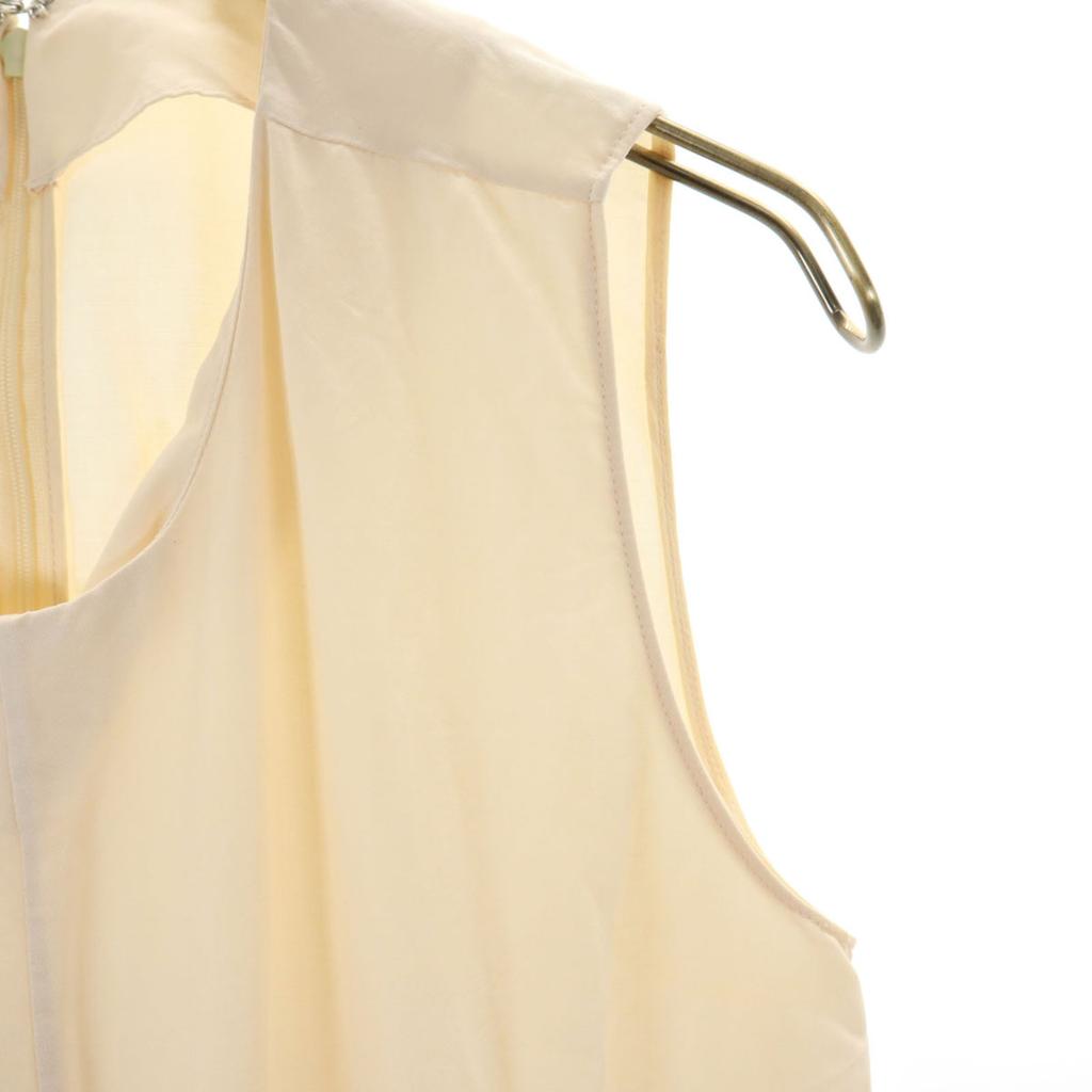 MARNI Made in Italy Linen Blend No sleeve one piece 38 Beige Women Used