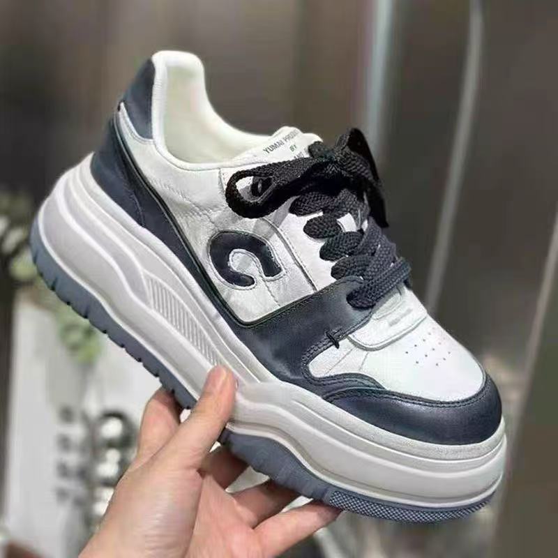 Summer New Thick Baseplate Shoes Female Xiaobai