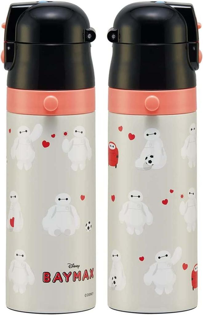 Skater Stainless Steel Water Bottle Direct Drinking 470ml Cup Drinking 430ml Baymax Lightweight Type Girls Boys Water Bottle Sports Bottle Cute Kids
