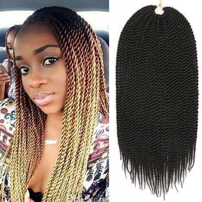 Ing 75g Strands Crotchet Braids Ombre Braiding Hair Extensions 18 30roots Ombre Senegalese Twist Hair Synthetic Kanekalon Braiding For Crochet Braids Extensions