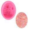 Silicone Cake Mold with 3D Flower Lotus Leaf Pattern for Fondant Soap Candy Chocolate Decoration DIY Baking Tools
