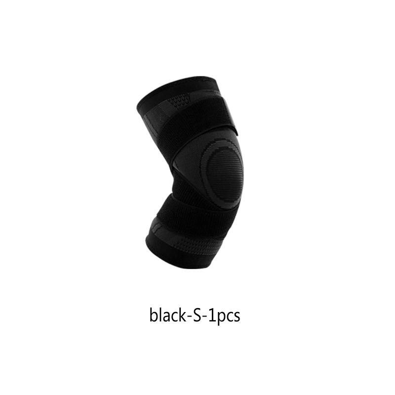 Durable And Safe 1Ps Knee Brace Compression Knit Knee Pad For Sports Quickly Absorb Perspiration Keep Knees Warm Knee Boosters Breathable Support