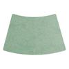 Artificial Leather Placemats Oil Resistant Chinese Style Engraved Flower Pattern Fan-Shaped Placemats Dining Table Decor