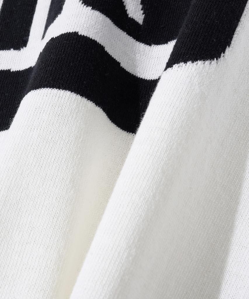 MAYOL My Logo Intarsia Round Neck Knit_Ivory