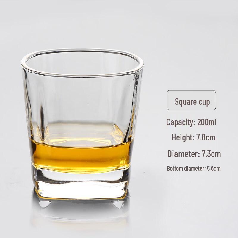 ZISIZ European Style Whiskey Glass