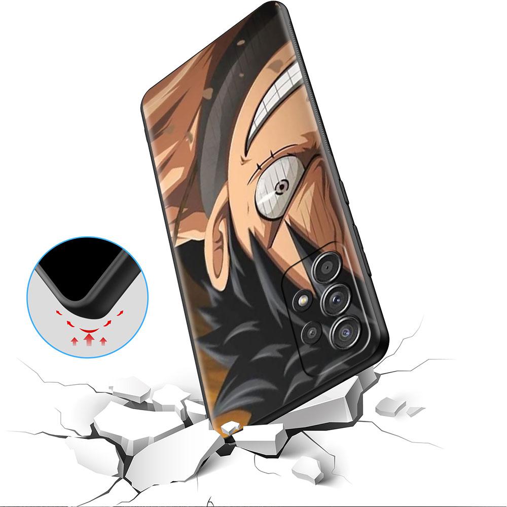 Jednoczęściowe Etui Na Samsung Galaxy A52 A12 A32 A51 A21s A71 A13 A53 A22 A31 A72 A03 A02s A41 Czarne Etui na Telefon