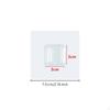 Nano Hook Sheet, Strong Hold, Waterproof, Removable, Wall Storage For Rotating
