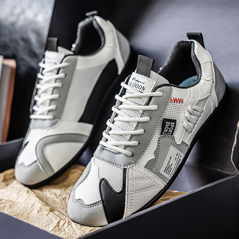 Men Sneakers Mesh Casual Shoes High Quality Comfortable Outdoor Flats Lightweight Male Running Shoes Lace-up Plus Size Men Shoes