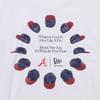 New Era Mlb ATlanTa Braves 59fifTy Circle T shirT