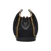 Saint Laurent Cassandre Supple Bucket Bag Nero/Caramel Co Women Bags Black 840888-AAFC0-1113