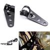 2X Motorcycle Headlight Adjust Mount Brackets 27 - 35mm Fork Ear Headlamp Holder