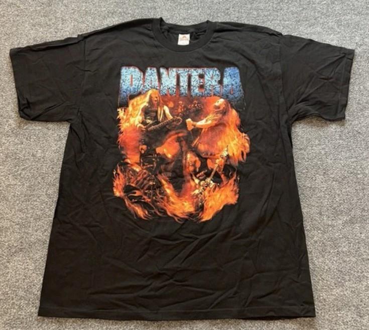 Винтаж Новые без бирки 2001 Pantera Reinventing The Steel Футболка Концертный тур Металл Мужская XL