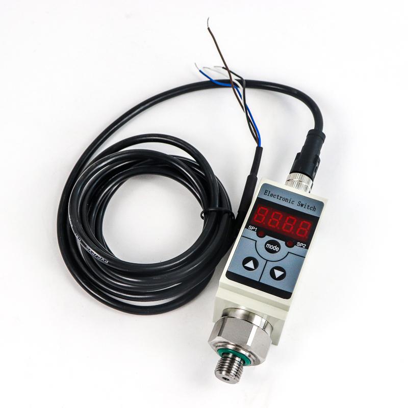 Digital Pressure Control Switch PNP NPN Relay Sensor Display Stainless Steel Intelligent Pressure Controller