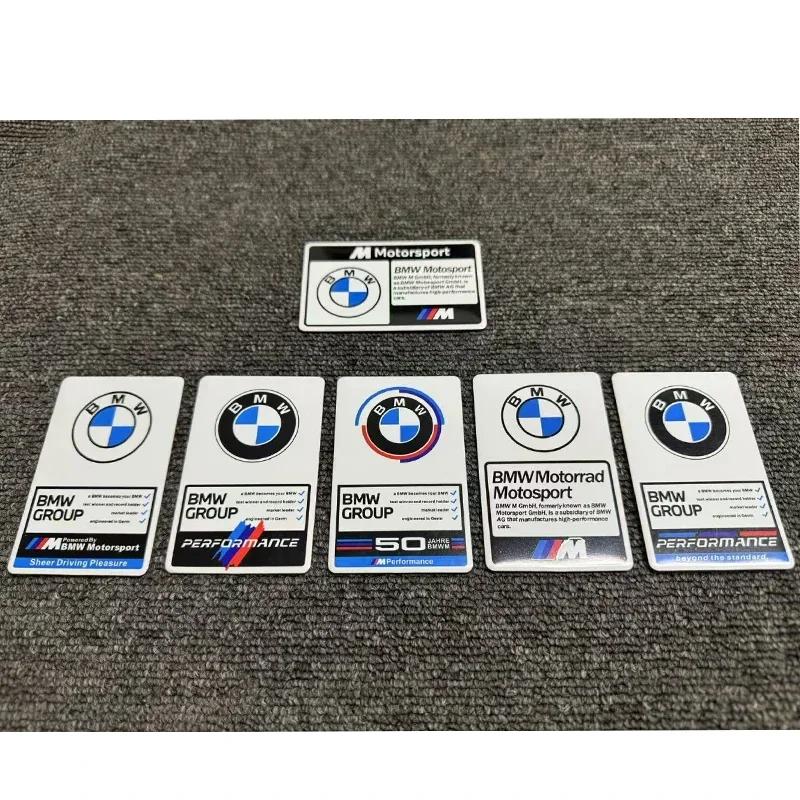 For BMW Hot 2025 For BMW M E46 E90 E60 F30 F10 E39 E36 F20 G30 G20 E87 E92 new Car Styling Emblem Aluminum Alloy Car Fender Trun