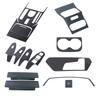 Carbon Fiber Color For Haval Jolion -2024 Interior Accessories Modify Part Refit Decorate Cover Trim Anti Kick Scratch Dirty