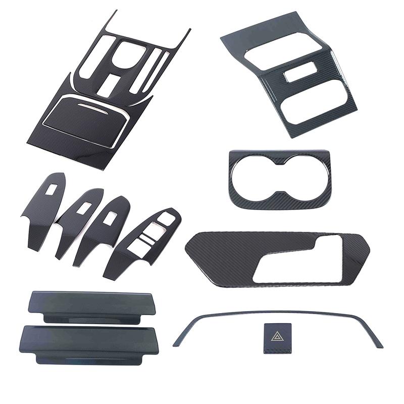 Carbon Fiber Color For Haval Jolion -2024 Interior Accessories Modify Part Refit Decorate Cover Trim Anti Kick Scratch Dirty