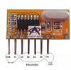 Four-Way Learning Code Superheterodyne Receiver Module with 315M/433M High/Low Level Output
