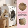 Fluffy Plush Rabbit Pillow Interactive Stuffed Animals Rabbit Toy  Kids Gifts
