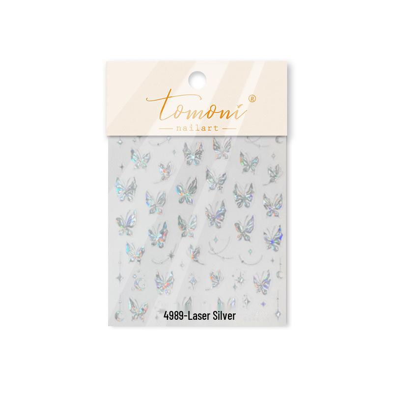 

Наклейки для нейл-арта Tomoni: Желе, Тюльпан и Дизайн Бабочки