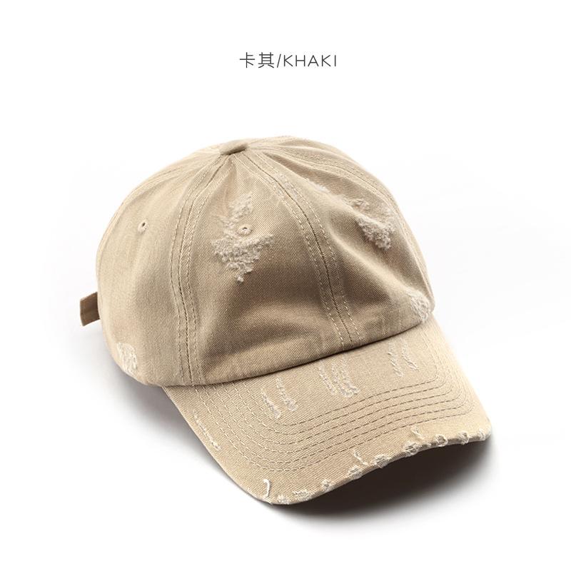 Women Outdoor Travel Baseball Cap Vintage Unisex Male Sports Hat Ripped Distressed Snapback Hat Adjustable Trucker Caps Tl001