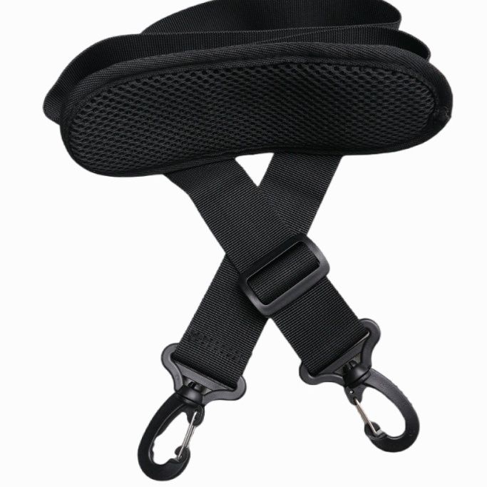 Tactical Multifunction Replacement Adjustable Bag Strap Outdoor Strengthening Buckle Pressure-reducing Shoulder Strap 3.8cm