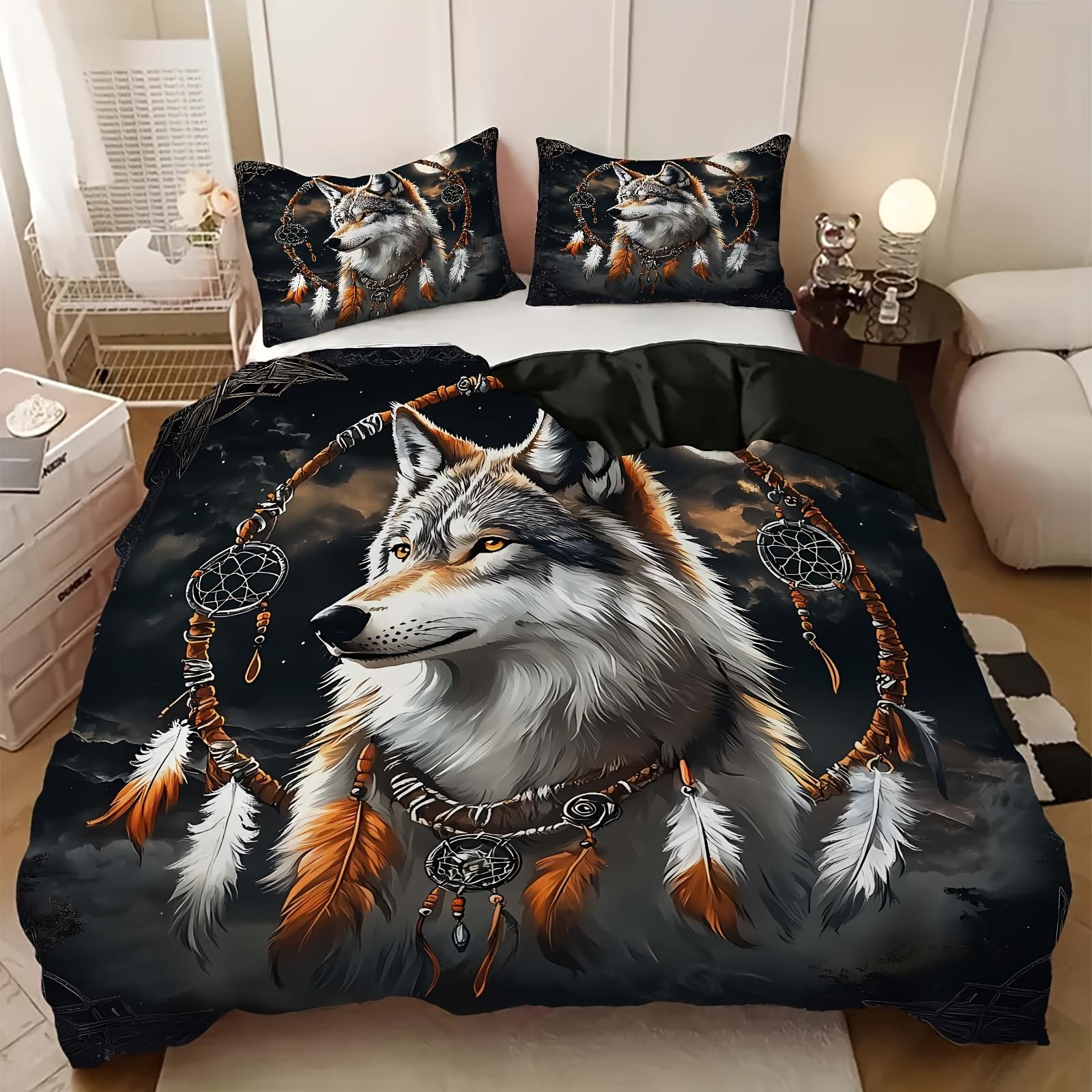 

[Elegant Bedding Set] 3D Handsome and Elegant 2pcs/3pcs Duvet Cover Set 1 Duvet Cover + 1pc/2pcs Pillowcase EU Twin(135x200cm)