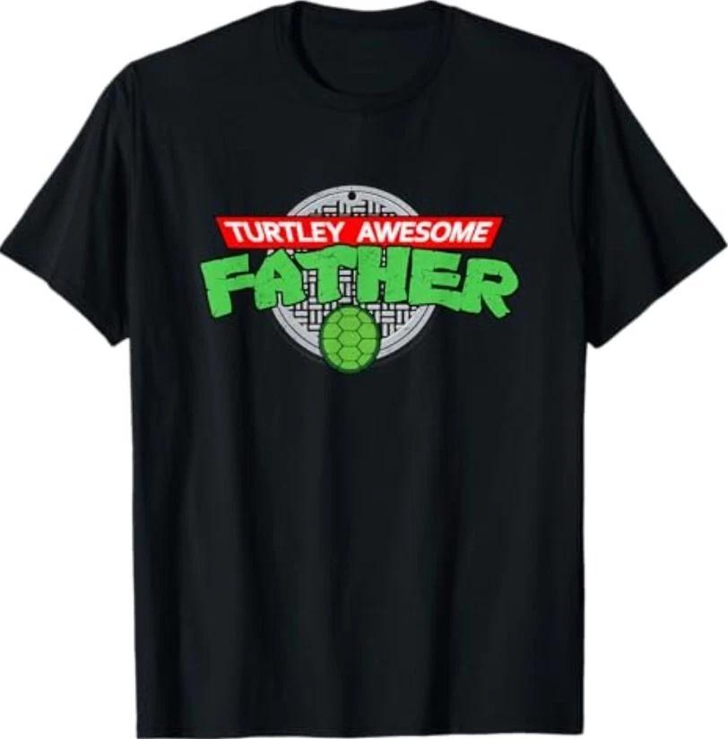Turtley Awesome Father - Totally Cartoon Ninja Father s Day T-Shirt XS