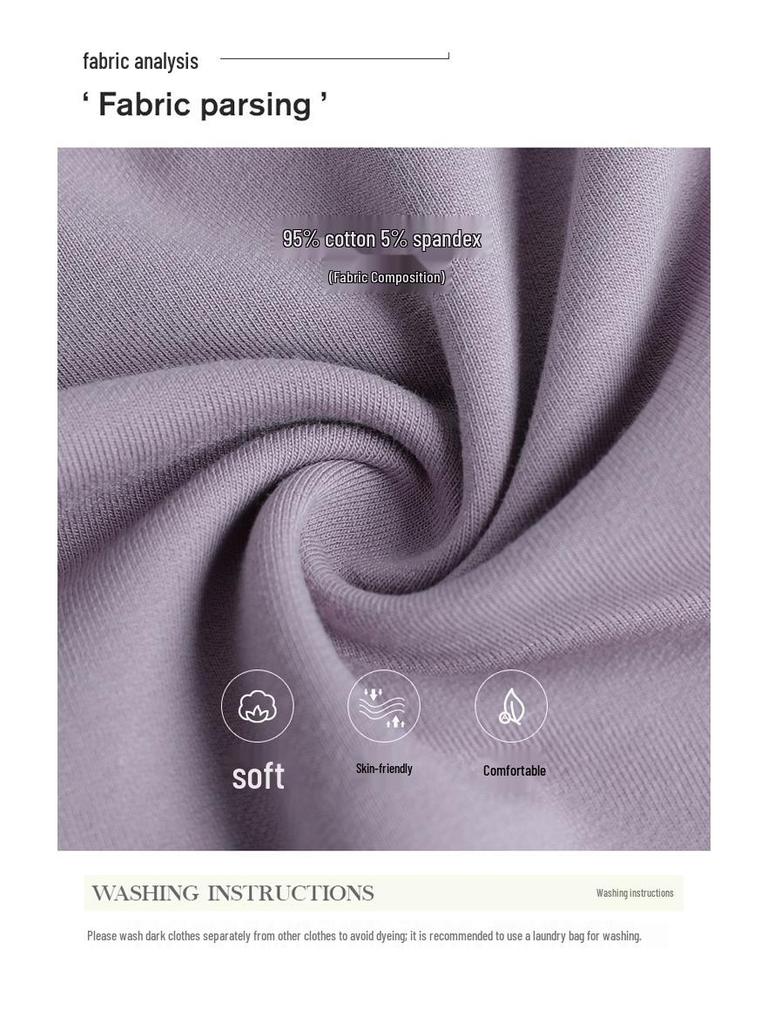 Damen Besticktes Rundhals Langarm T-Shirt, Herbst/Winter, Koreanischer Stil, Übergröße, 95% Baumwoll-Basisschicht