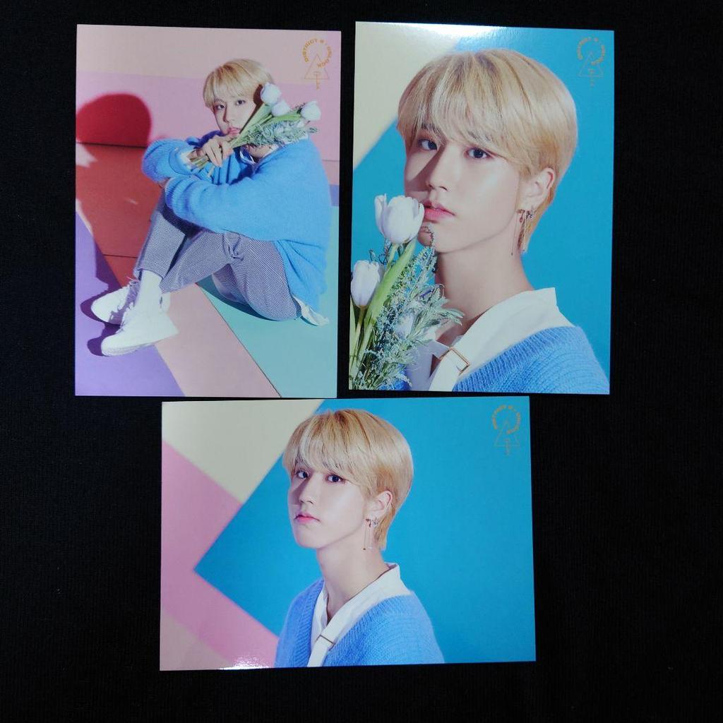 [USED] straykids unlock run training seoul concert han jisung 6 pieces