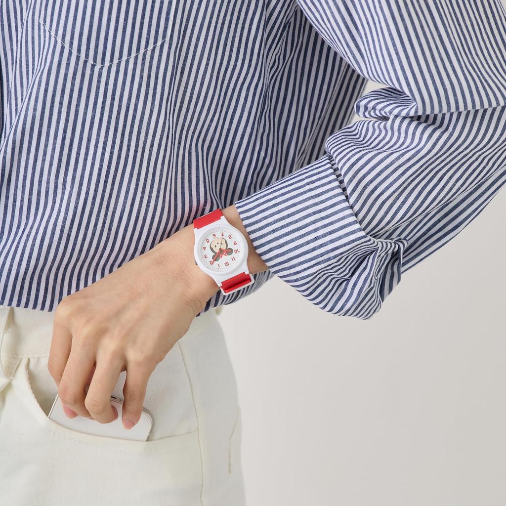 Citizen Disney TSUMTSUM Minnie Mouse Waterproof Analog Watch with Urethane Strap Q&Q (V06A-504VK)