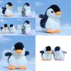 Delightful Penguin Plush Keychain Charming Animal Figurine Soft Stuffed Toy 10cm