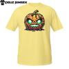 Angry Pumpkin Halloween T-Shirt – Glowing Eyes Scary Jack O’Lantern Tee