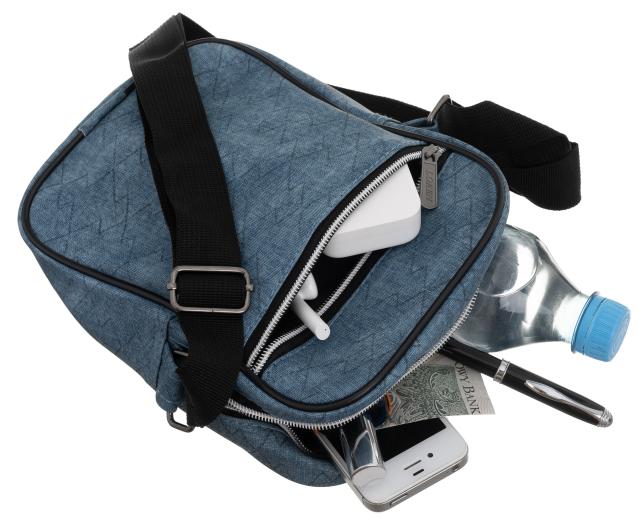 S01C-5 BLUE Fabric Bag Without Discount