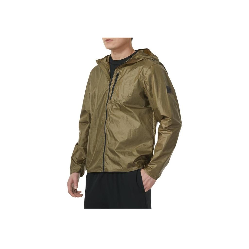 Under Armour Sports Casual Hooded Jacket Men Jacket Brown Green 1350943-251