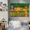 Game SStardew Valley Anime Tapestry Hanging Tarot Hippie Wall Rugs Dorm Home Decor