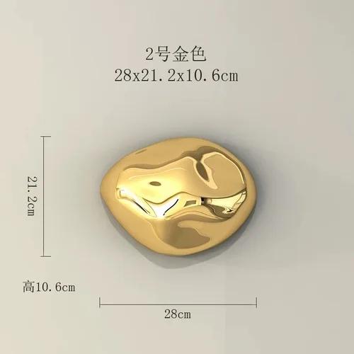 Simulation 3D Stone Wall Hanging Ornaments Room Aesthetics Living Room Wall Decoration Suspension Plating Craft Stone Pendants