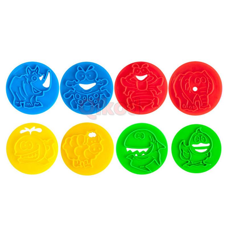 New Educational Plasticine Mold Modeling Clay Kit Slime  For Child Plastic Play Dough Tools Sets DIY Kid Cutters