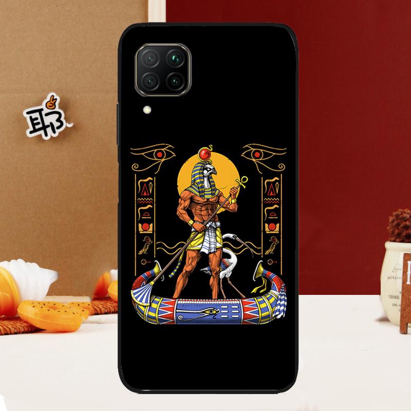 Egypt Nefertiti Anubis Ankh For Huawei Nova Y91 Y61 Y60 Y70 Y72 Y73 Y90 12i 11i 3i 7i 8i 9 10 SE P20 P40 P30 Lite Case
