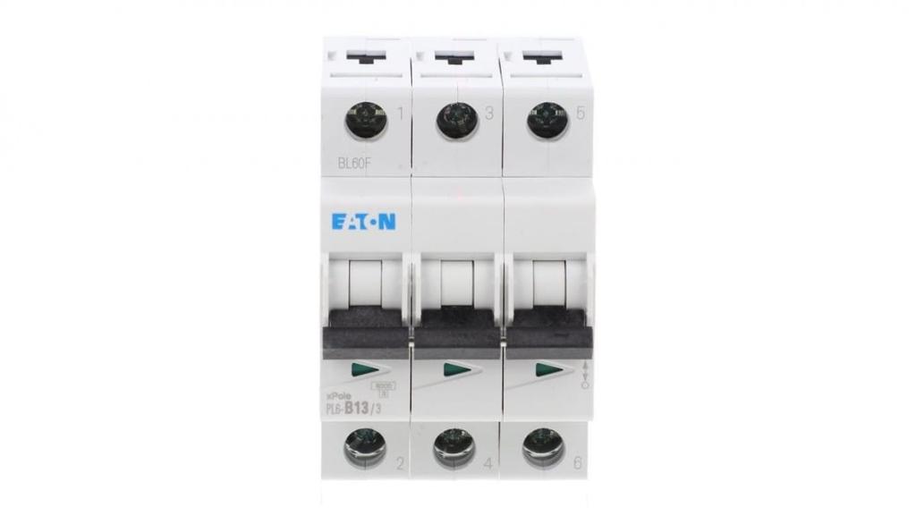 Circuit Breaker 3P B 13A 6kA AC PL6-B13/3 286588