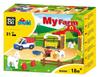 PROMOTION Mubi Blocks - My Farm 31 Pcs Horse Farm