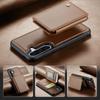 Etui JEEHOOD J05 ze skóry na Samsunga Galaxy A56 5G z odpinaną magnetyczną kieszonką na karty