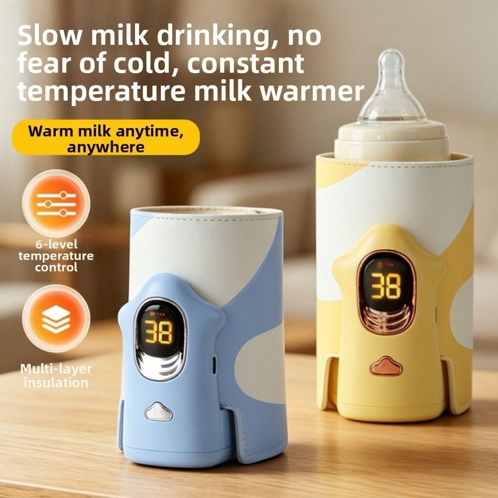 Wireless Breast Milk Warmer Multifunction Bottle Warmer Sleeve Smart Baby Bottle Warmer  Newborn